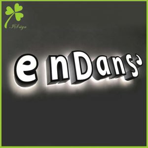 3D Building Illuminated Channel Letter Signs