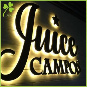 Custom 3D Indoor Halo Lit Letter Signs