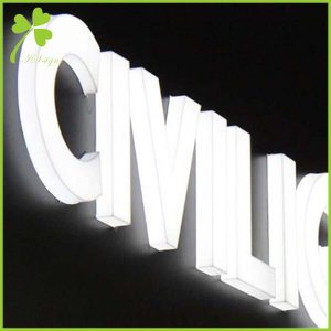 Acrylic 3D Full Lit Letter Sign With LED