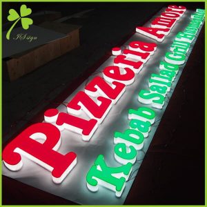 Indoor Acrylic Illuminated Logo Signage Manufacturer