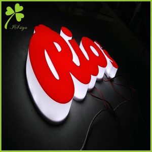 Custom Acrylic Logo Signs With Light
