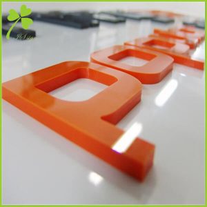 Custom Acrylic Reception Letter Signs Maker