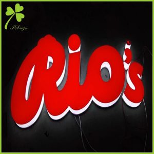 Custom Acrylic Letter Sign Design