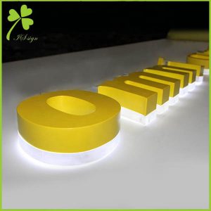 Outdoor Backlit Commercial Signs