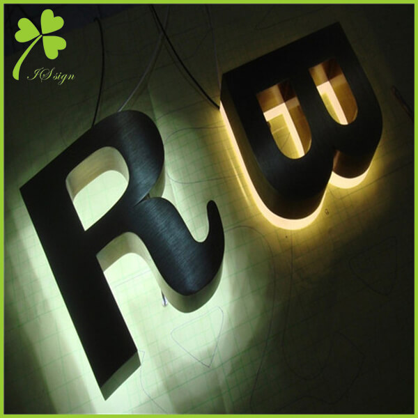 Backlit Laser Cut Metal Signs Backlit Lobby Signs Manufacturer
