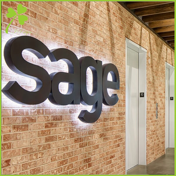 Backlit Office Signs LED Lighted Logo Sign Manufacturer