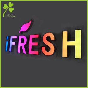 Building Logo Signage Outdoor Commercial Building 3D Sign Letters