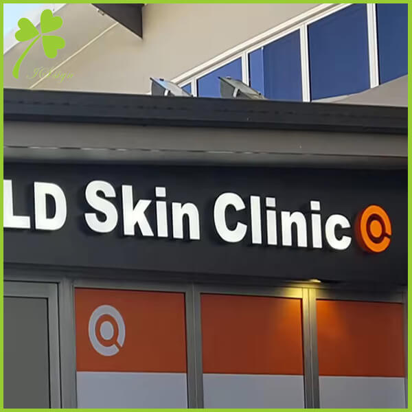 Custom Channel Letters On Building