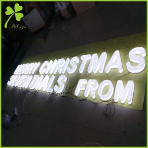 Custom Acrylic Lighted Interior Signage