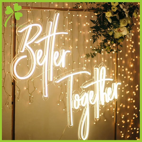 Custom LED Neon Sign For Wedding Events Decor