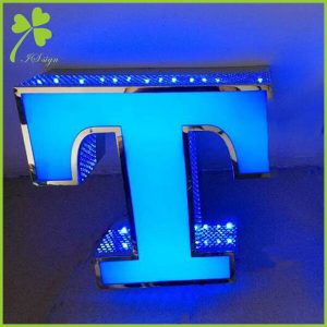 Custom Made 3D Face Lit Letters Wholesale