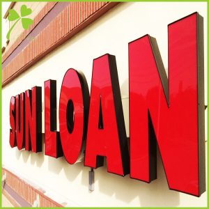 Custom Standard Outdoor Illuminated Letter Signs