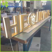 Edge Lit Channel Letters Signs Factory