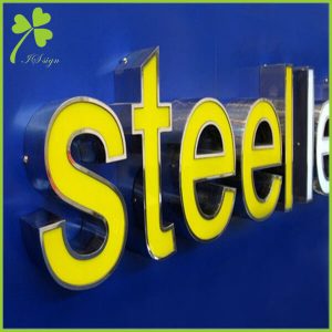 Exterior Wall Mounted Signages