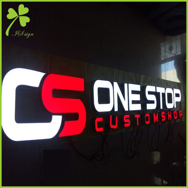 Face Lit Channel Letters