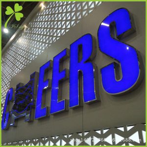 Custom Giant 3D Letters Sign For Sale Manufacturing