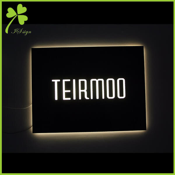 Halo Lit Sign Letters