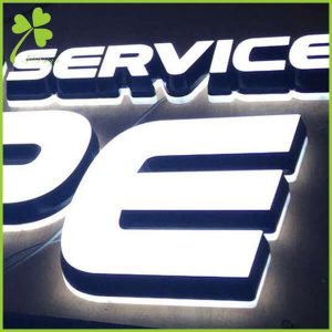 Custom Acrylic Indoor Lit Sign Letters