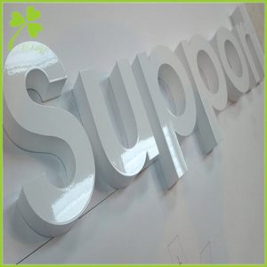 Large 3D Metal Painting Sign Letters