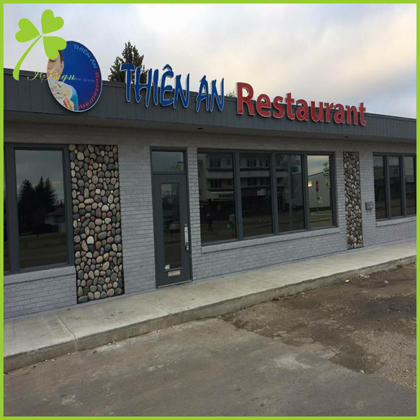 Lighted Storefront Signs