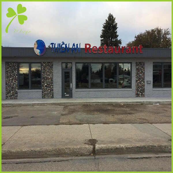 Lighted Storefront Signs