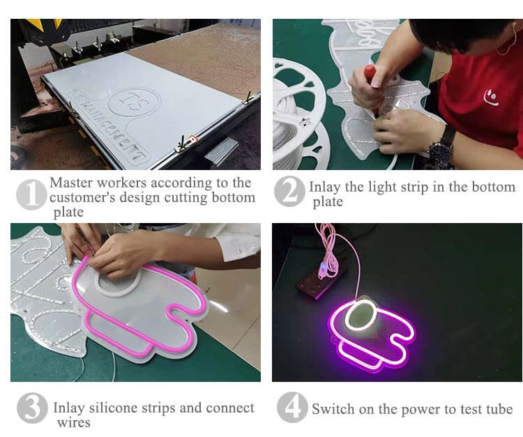 Our Neon Sign Logo Production