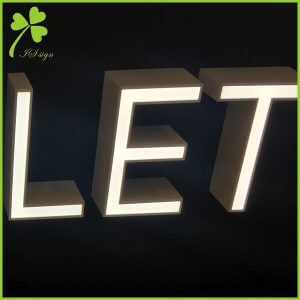 Outdoor Lighted Business Signs