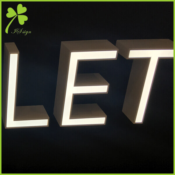 Outdoor Lighted Business Signs