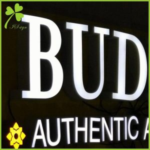 Face Lit Channel Lettter Sign Logo Design