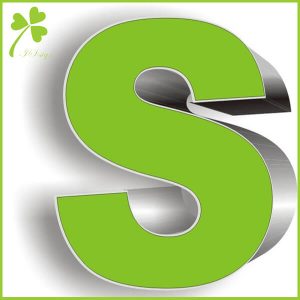 Trim Cap Front Lighted Channel Letters